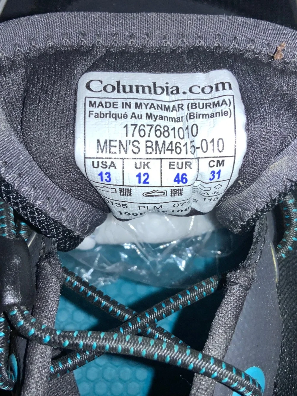 Columbia black gray Dorado CVO PFG Mens boat shoes BM4615-010 Size 13 fishing
